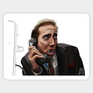 Vampire's Kiss: Fangbooth Sticker